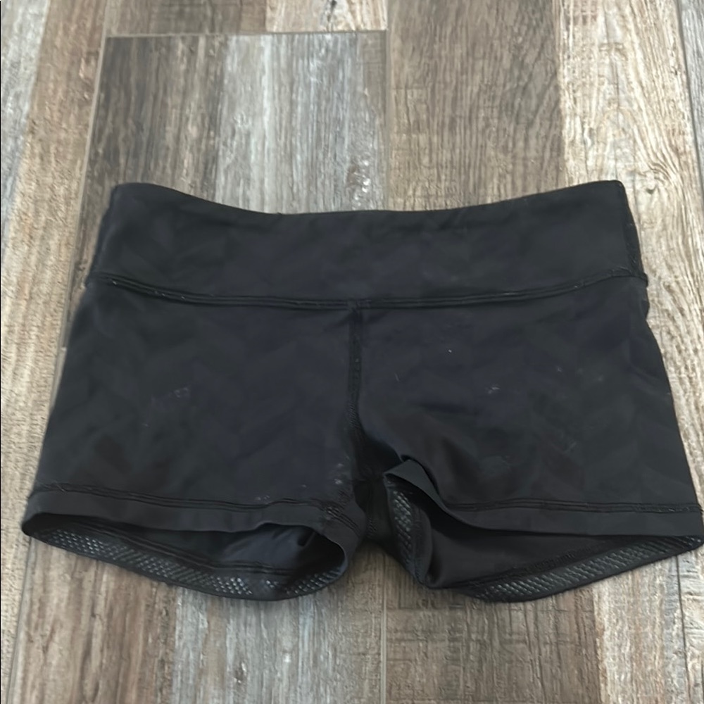 Girls Ivivva black athletic shorts